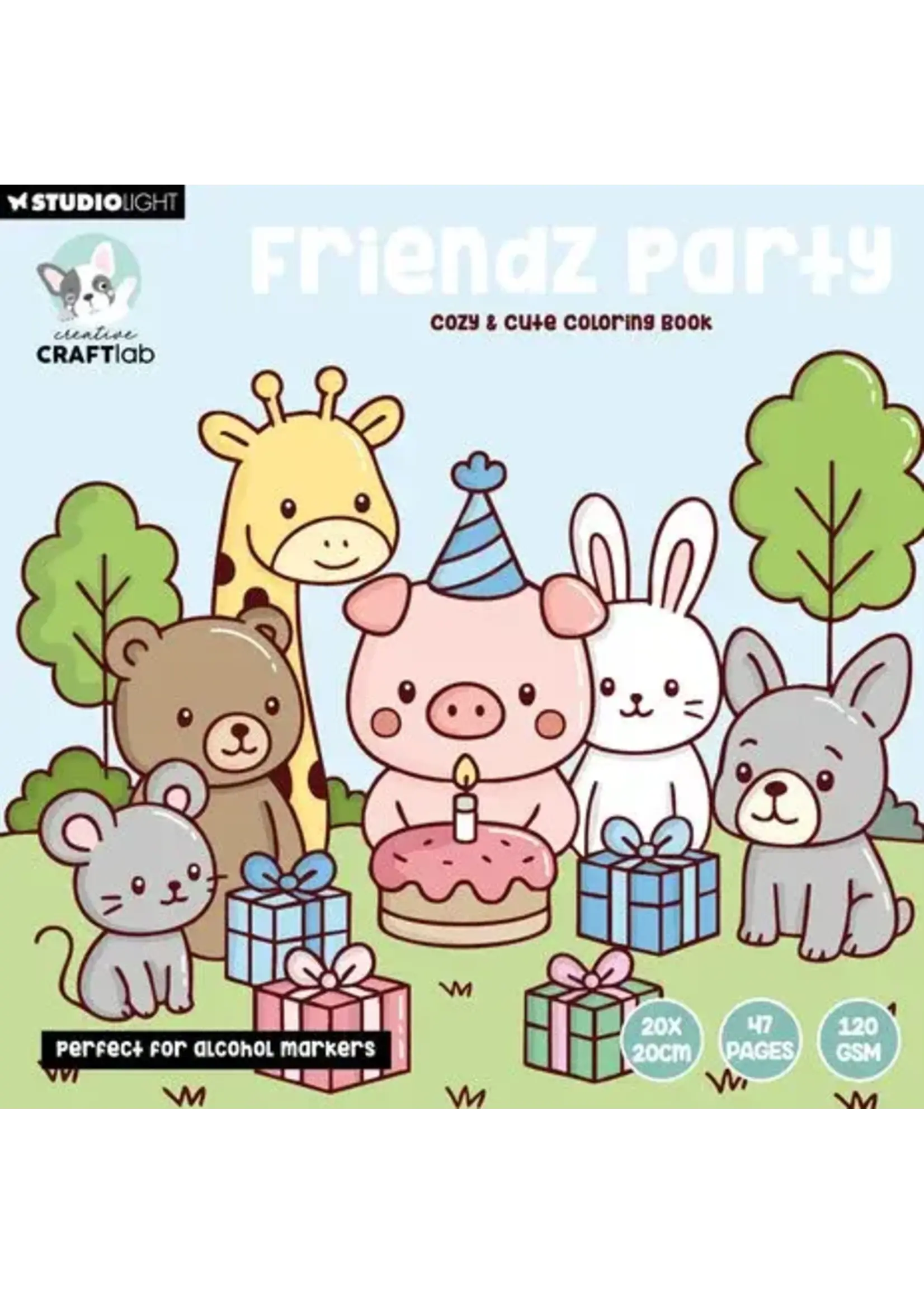 Friendz Coloring Book Cozy (CCL-FR-CB06)