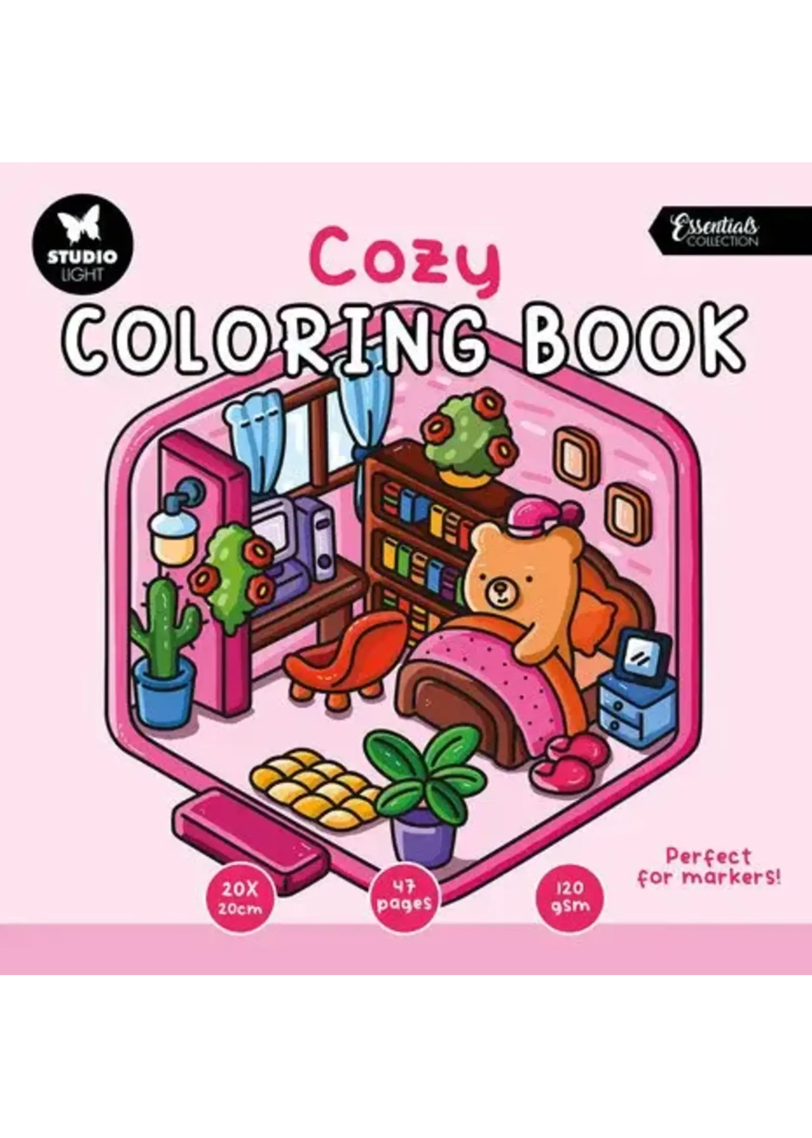 Essentials Coloring Book Cozy (SL-ES-CB05)
