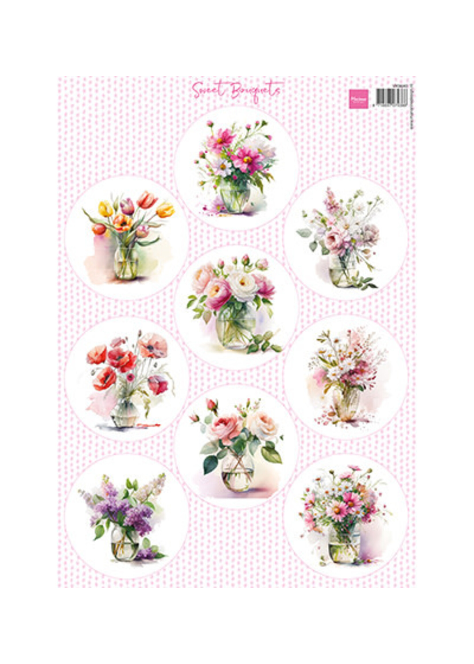 VK9640 - Sweet Bouquets - 7 cm