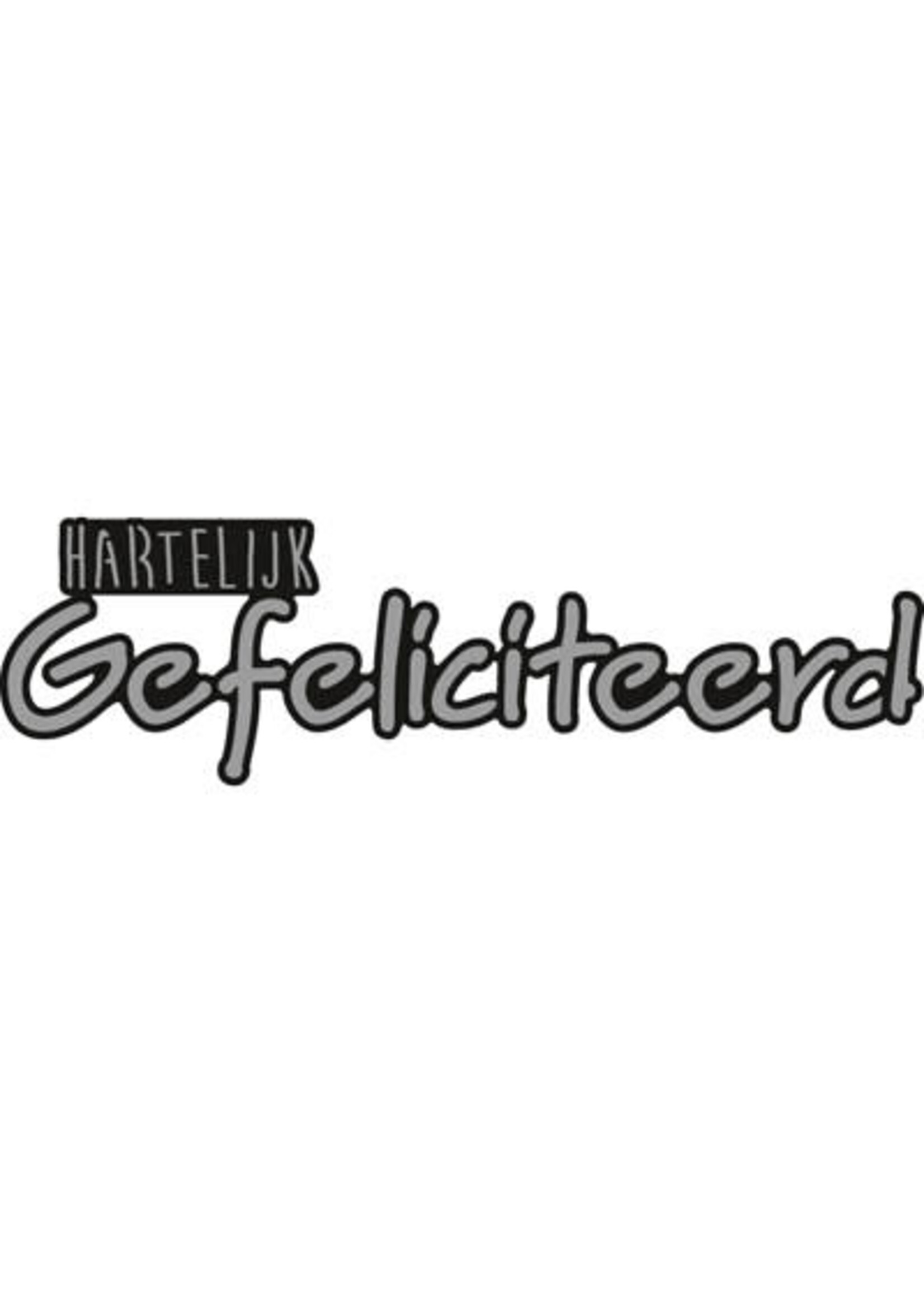 CR1319 - Hartelijk GEFELICITEERD