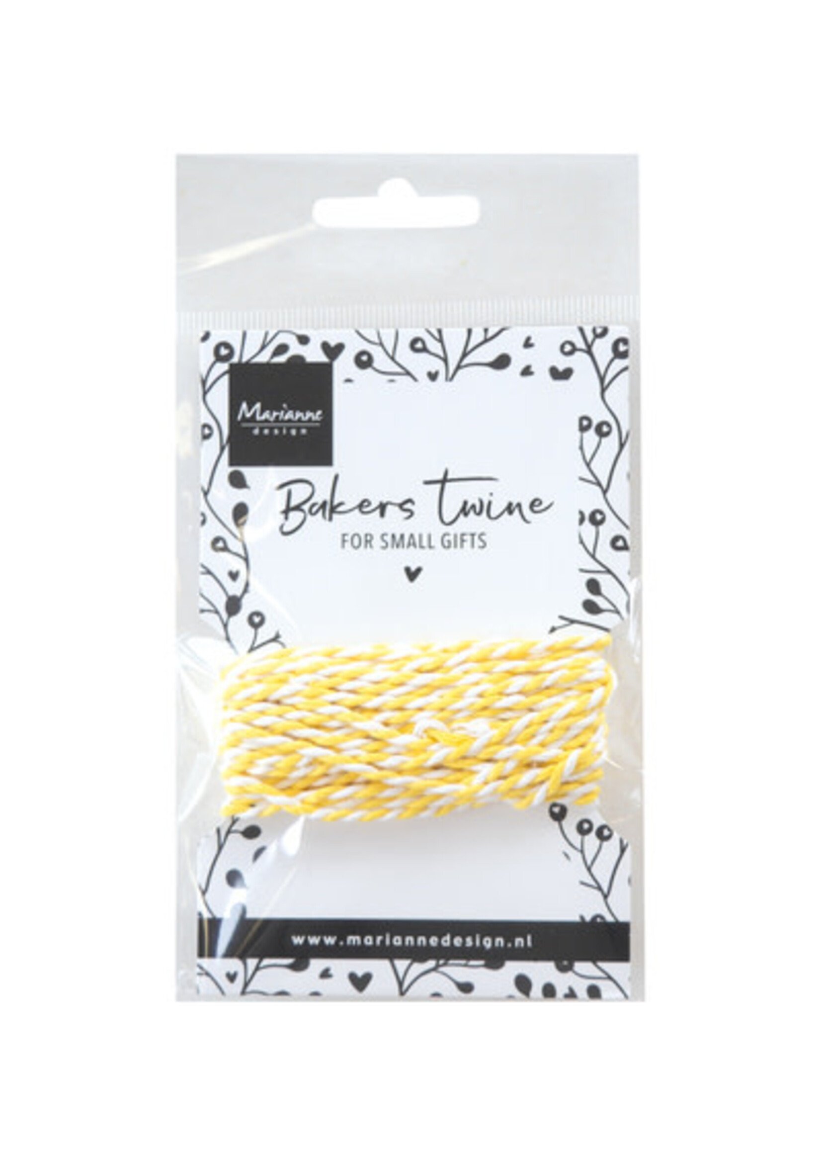 CA3228 - Bakers Twine - yellow / white