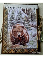 kerstparty workshoppakket mini album en kaart