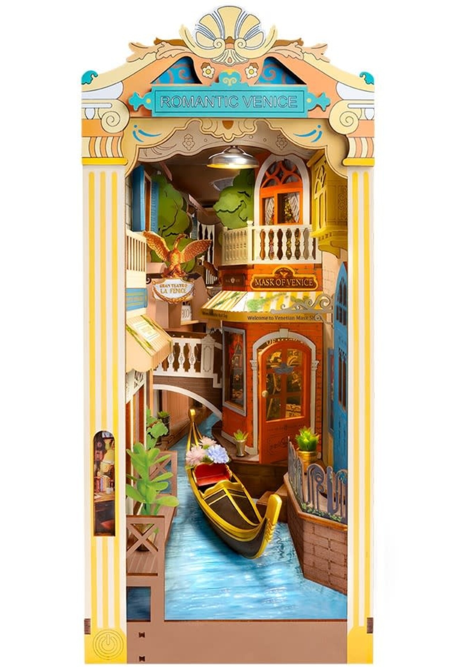 Robotime Book Nook Romantic Venice