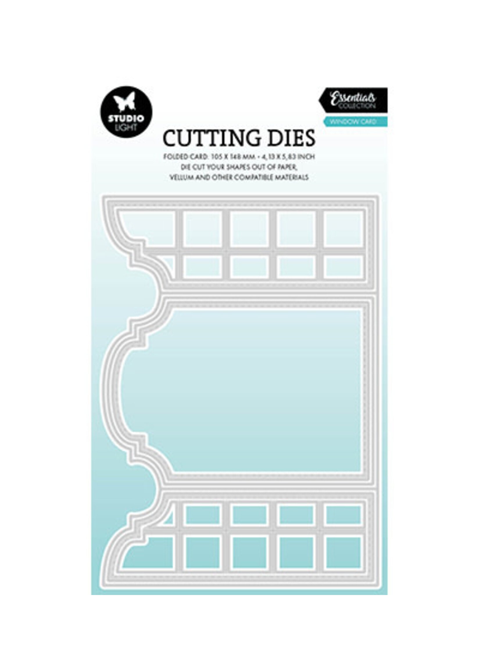 SL-ES-CD1073 - Window folding cardshape Essentials nr. 1073