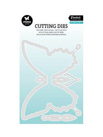 SL-ES-CD1074 - Butterfly cardshape Essentials nr. 1074