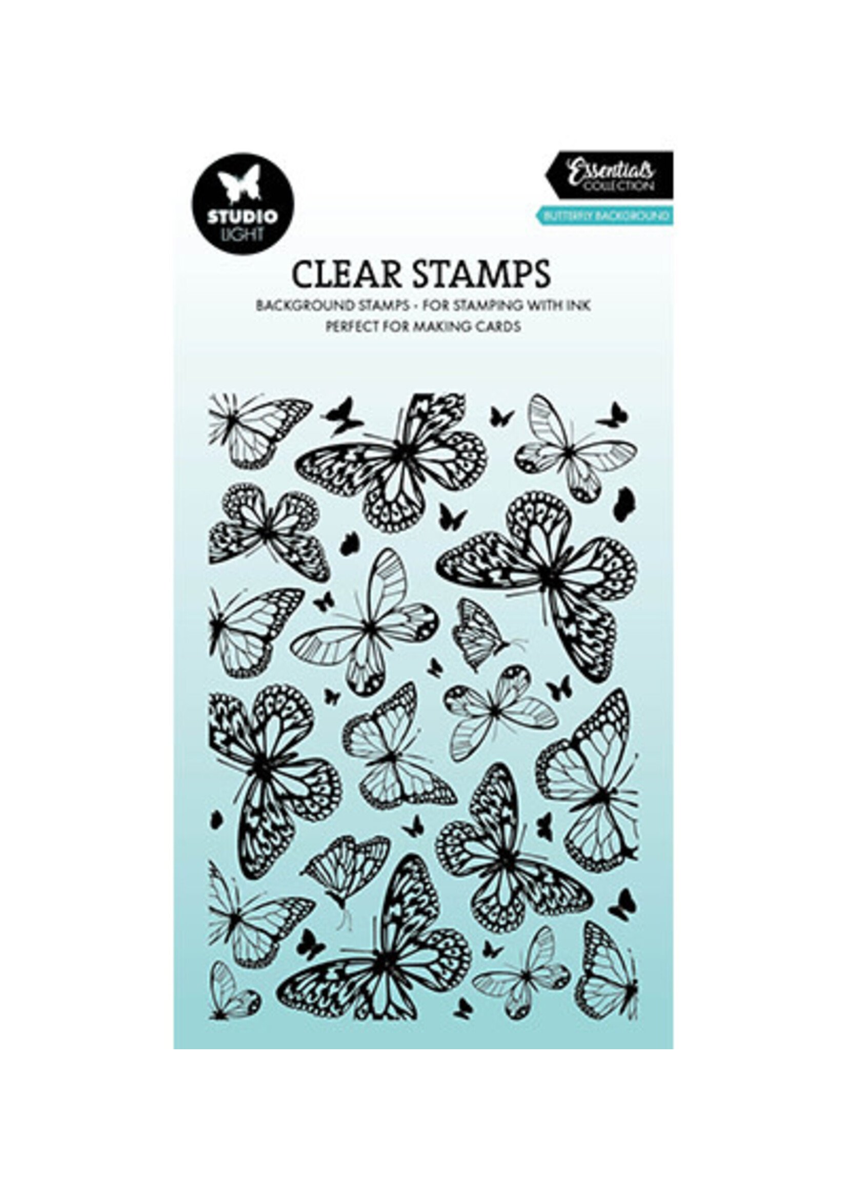 SL-ES-STAMP919 - Butterflies background Essentials nr. 919