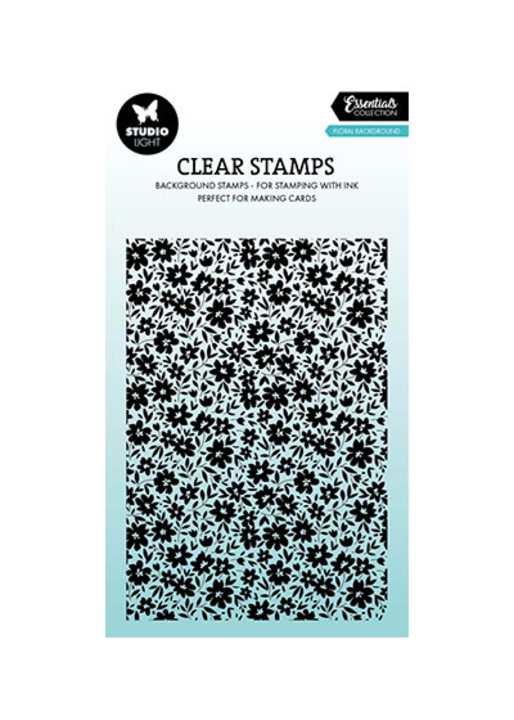 SL-ES-STAMP918 - Flower background Essentials nr. 918