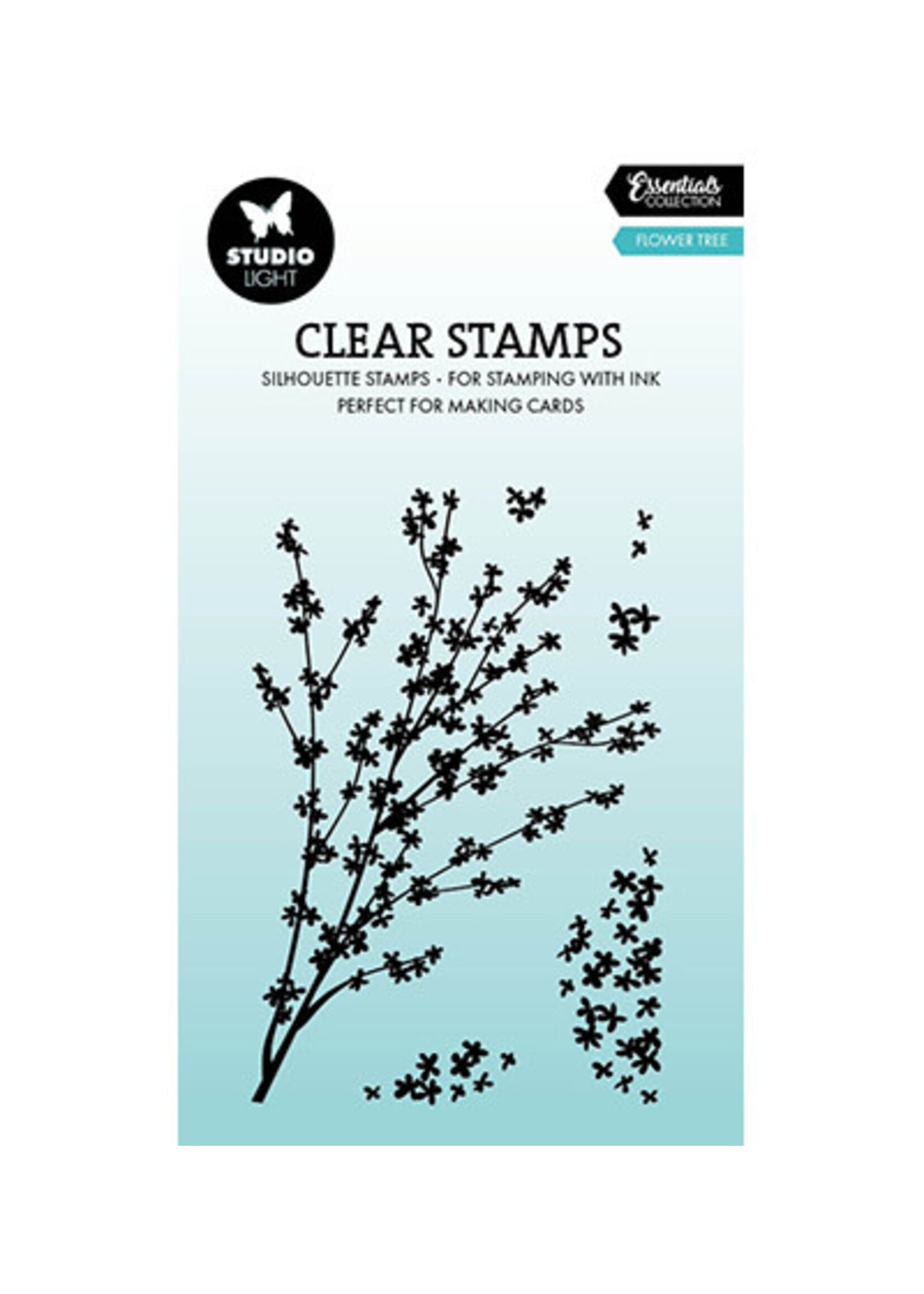 SL-ES-STAMP913 - Flower tree Essentials nr. 913