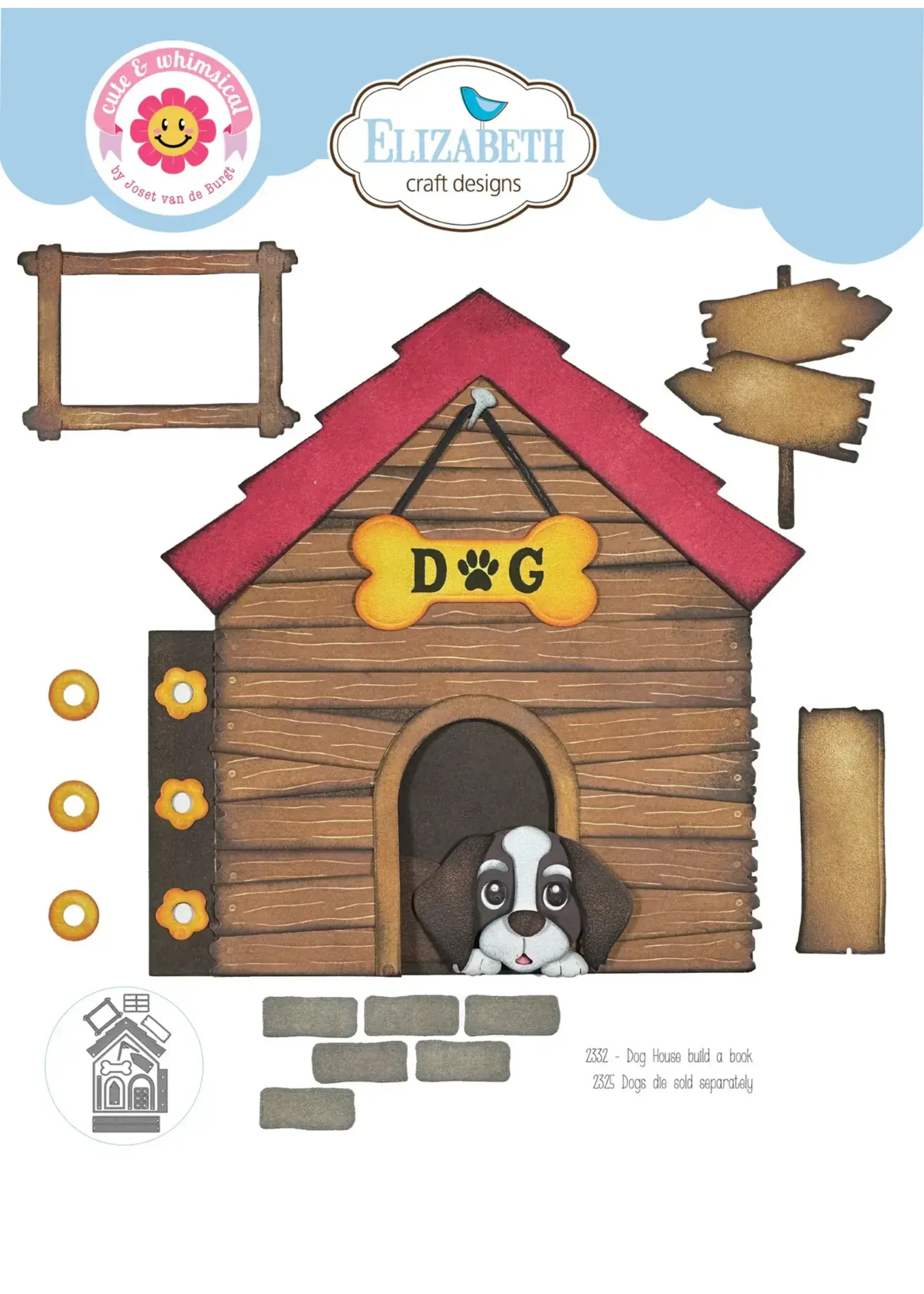 Dog House bouw een boek Schattige & SpeelseSKU: 2332