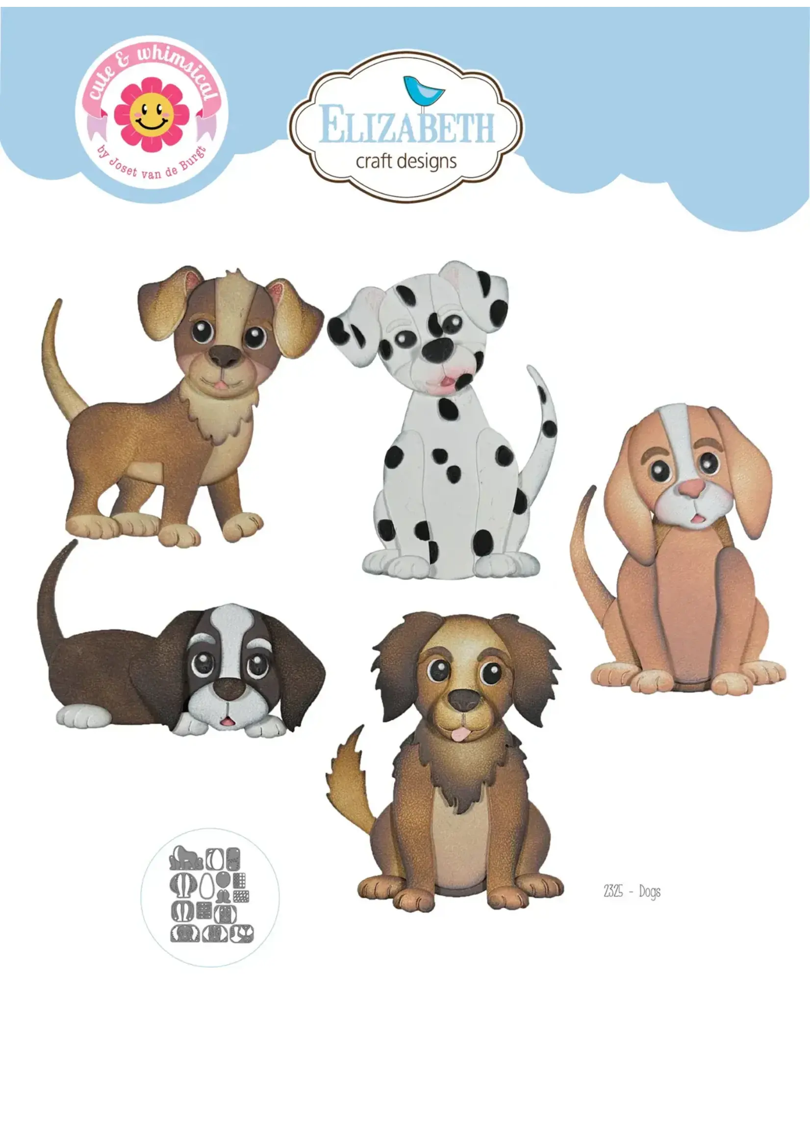 SET prijs dog days collectie  SET 2332 t/m 2325