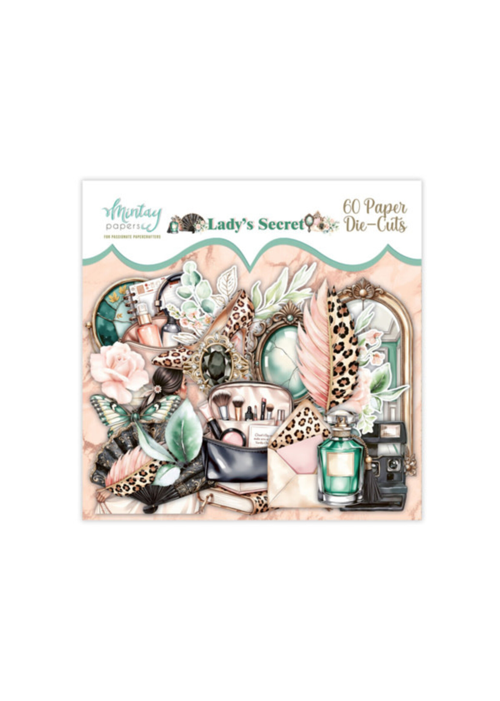 Papier-stansen - Lady's Secret, 60 stuks