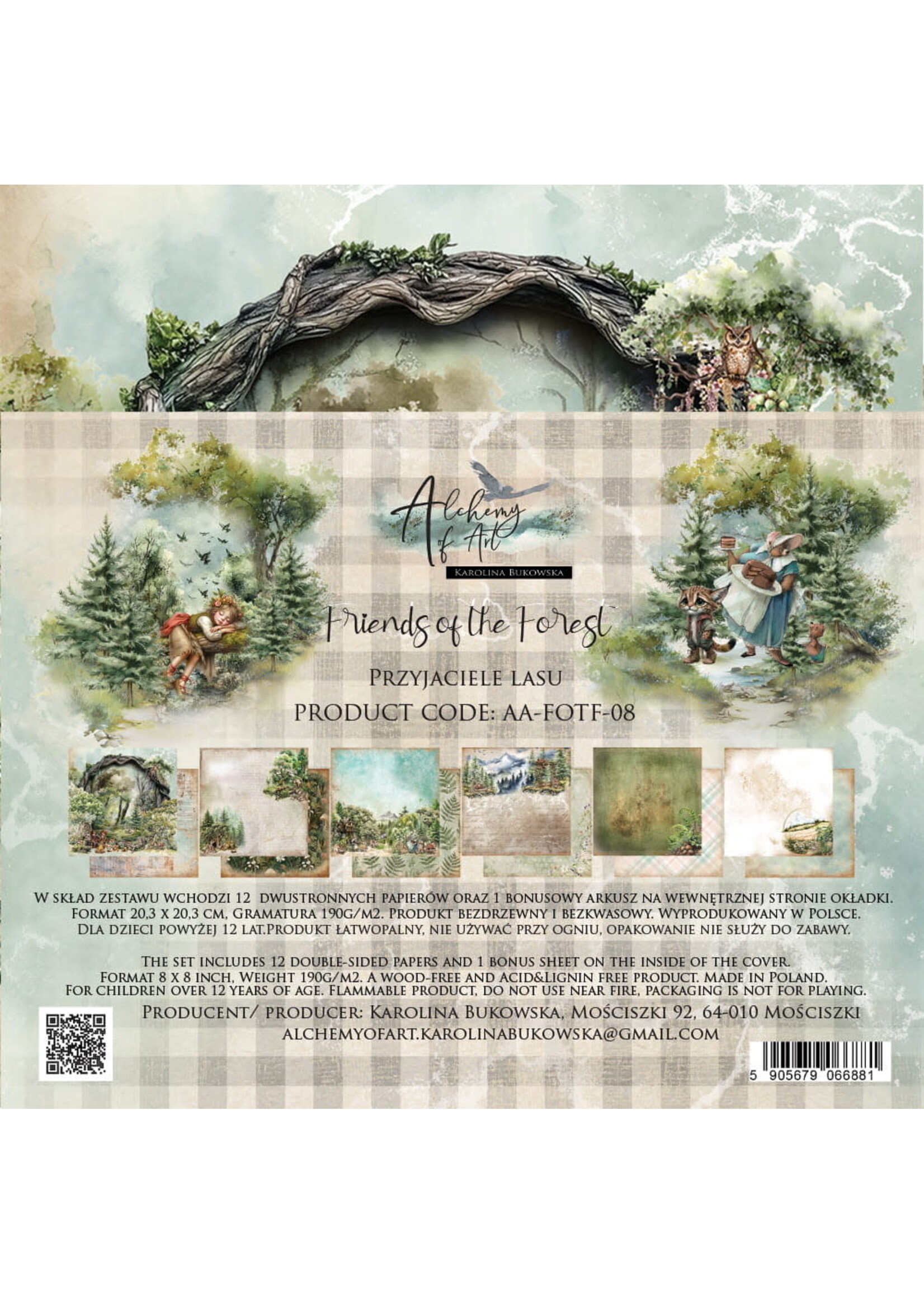 Friends of the Forest 8x8 AA-FOTF-08