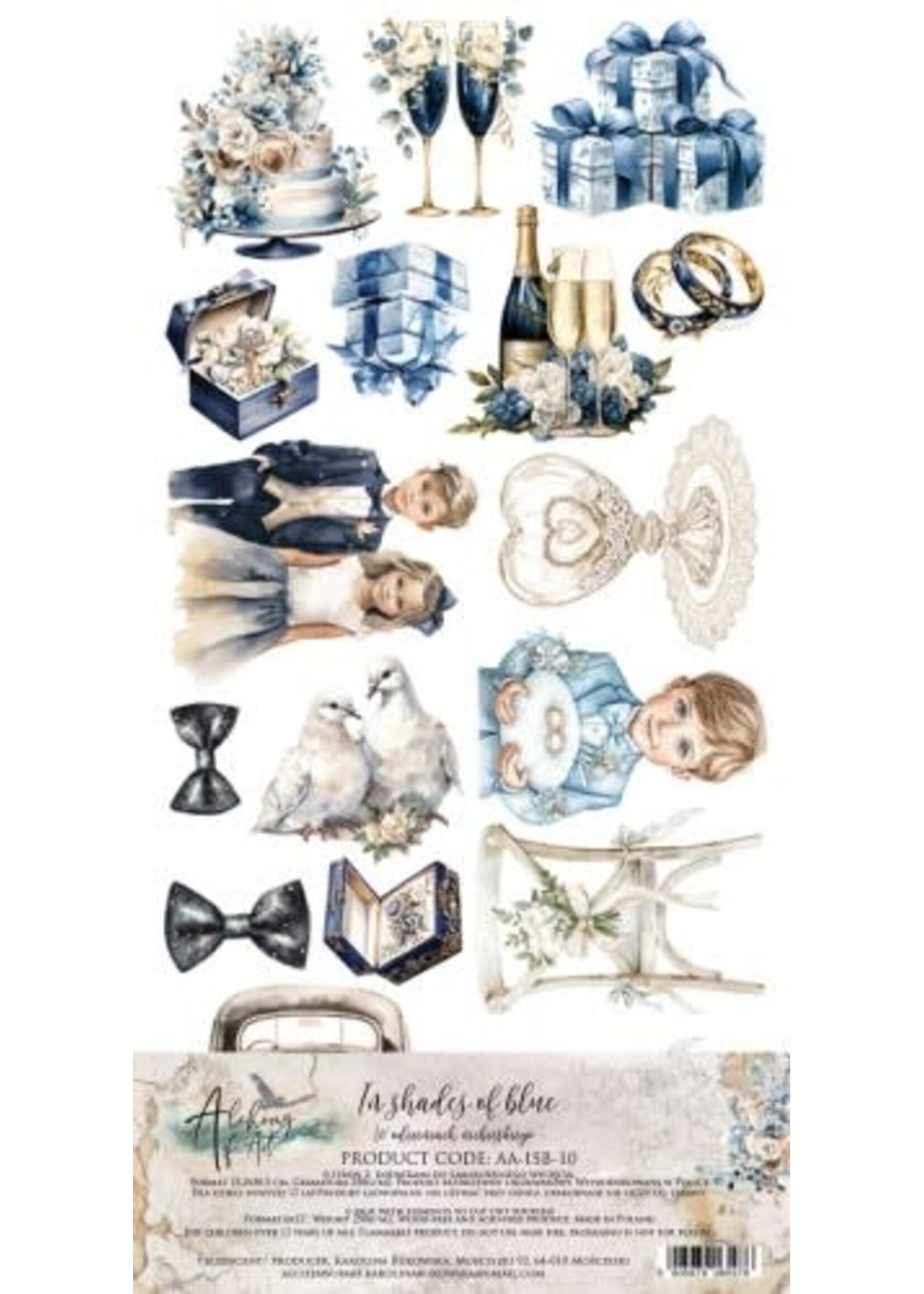 In shades of blue/ W odcieniach niebieskiego AA-ISB-10 6X12