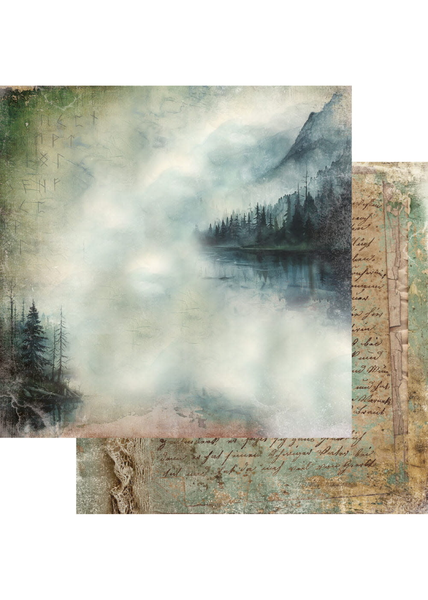 The Legends of the Dragons 12X12 Zestaw papierów do scrapbookingu AA-LOD-07