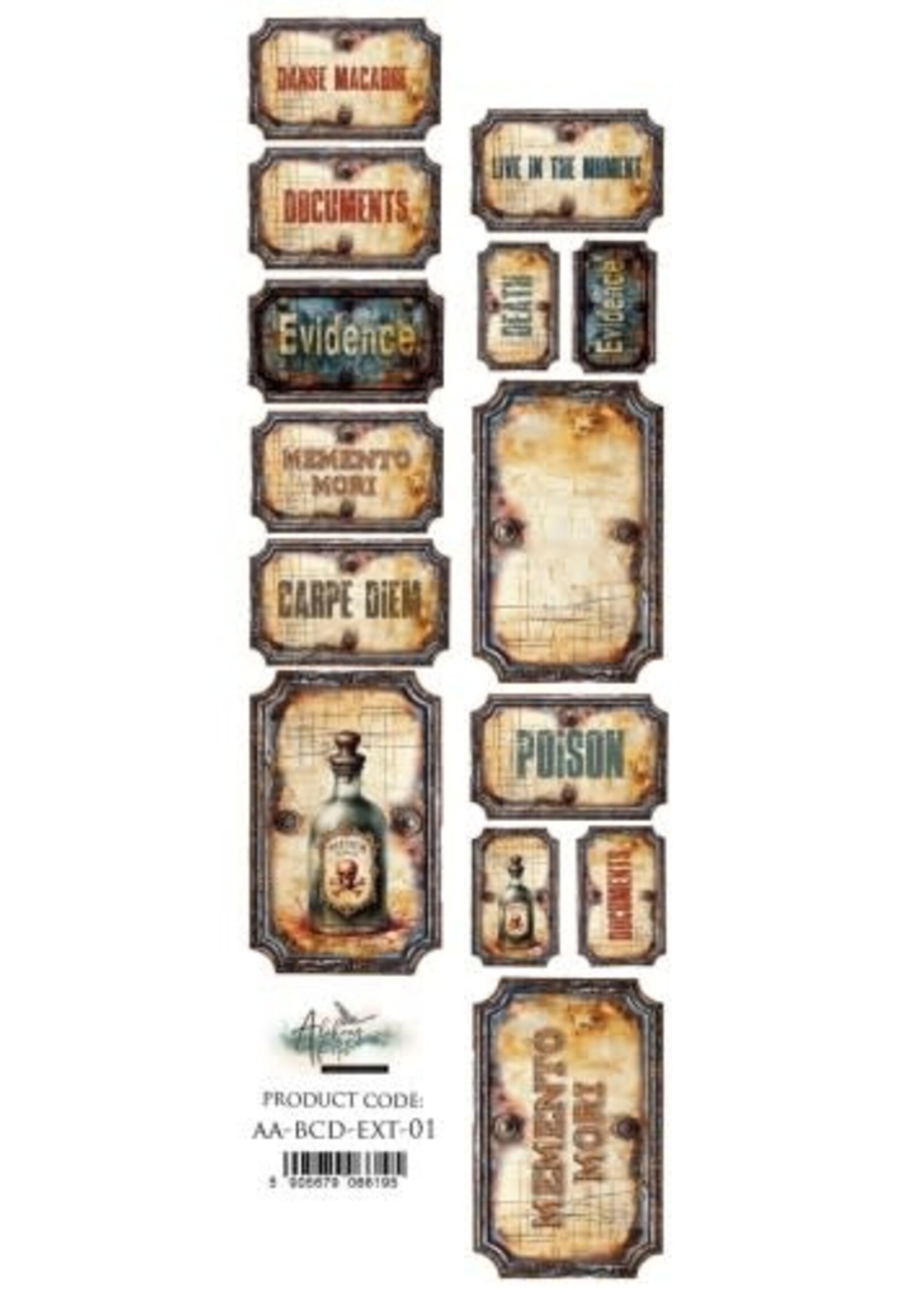 Behind Closed Doors AA-BCD-ext-01 Arkusz z dodatkami 2x12