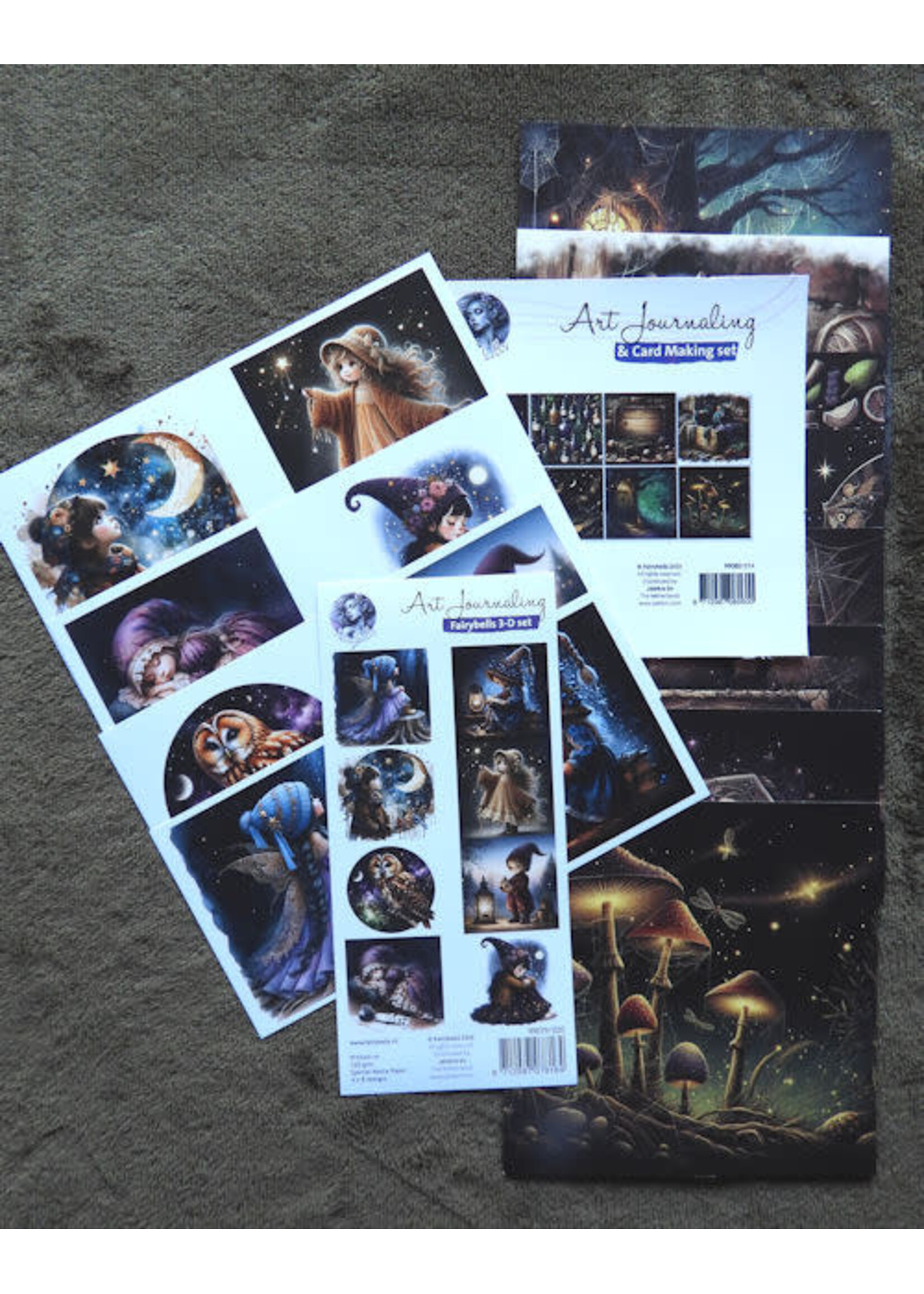 Art Journaling & Card Making combi/voordeelset 2 Moonlight (limited edition)