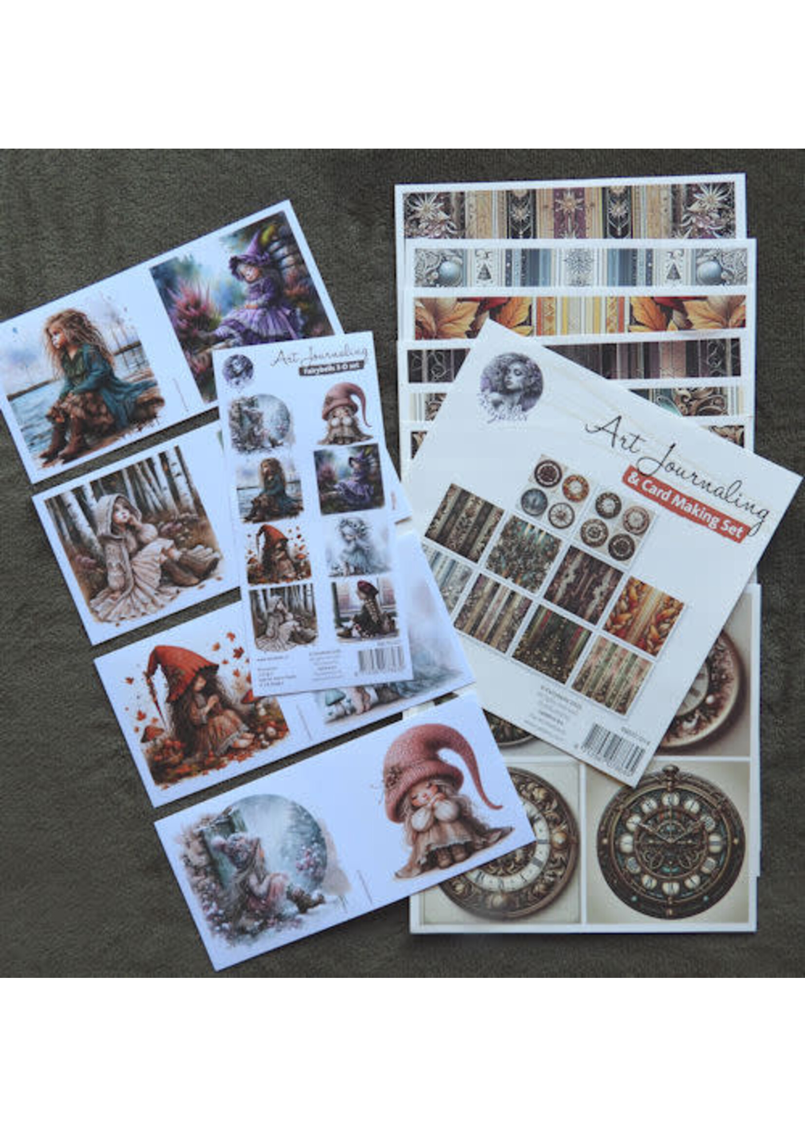 Art Journaling & Card Making combi/voordeelset 1 Timeless (limited edition)