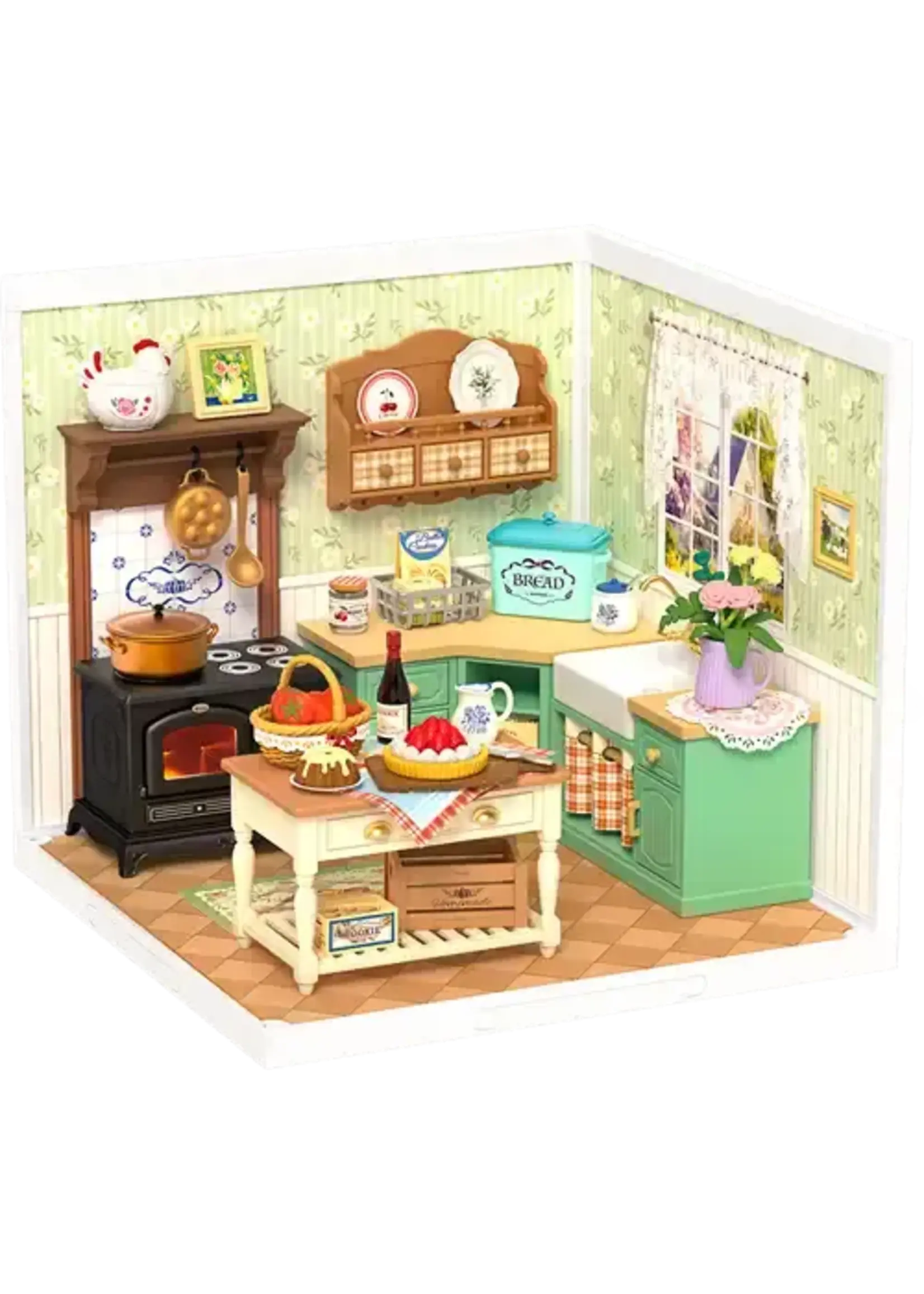 Robotime Farmhouse Kitchen