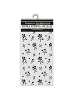 Family Thick Stencil 12x25cm Small Flower Pattern (KSTDL142)