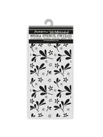 Family Thick Stencil 12x25cm Big Flower Pattern (KSTDL143)