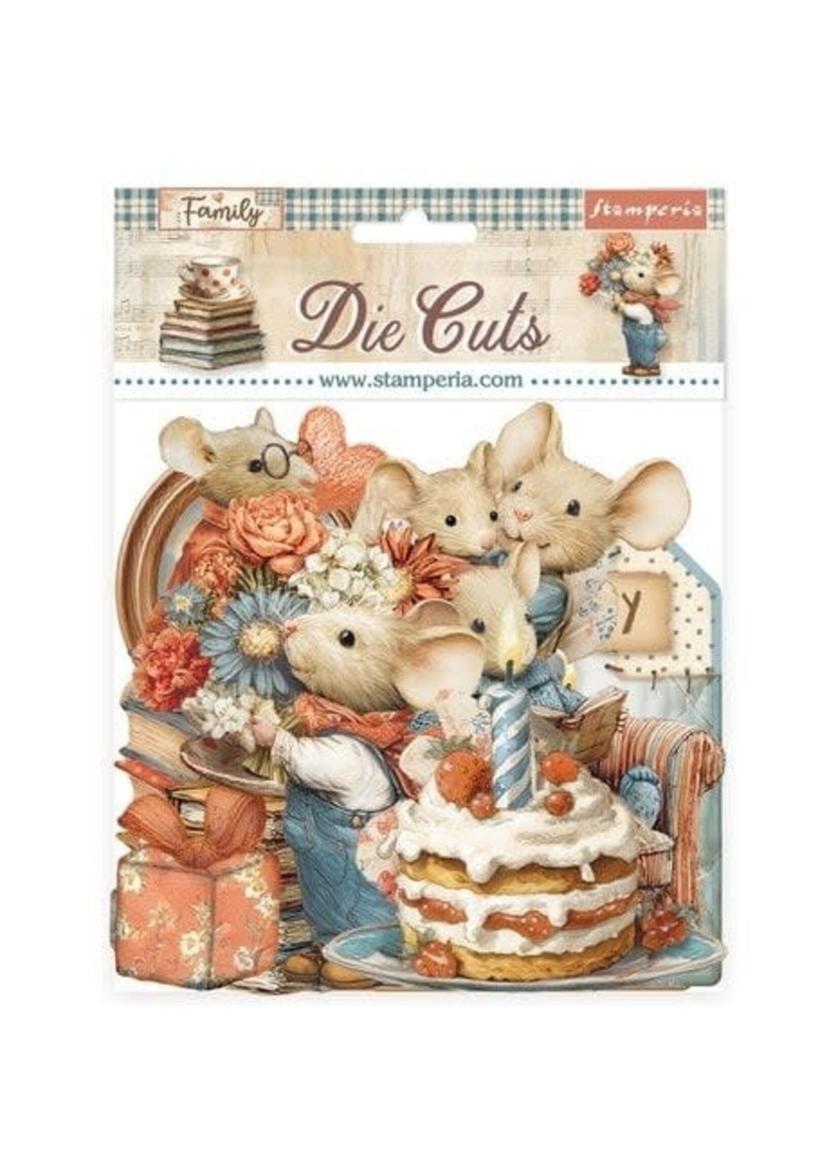 Family Die Cuts Assorted (44pcs) (DFLDC124)