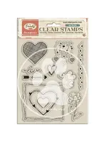 Family Clear Stamp Hearts (WTK234)