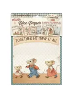 Family A6 Mini Rice paper (8pcs) (DFSA6X03)
