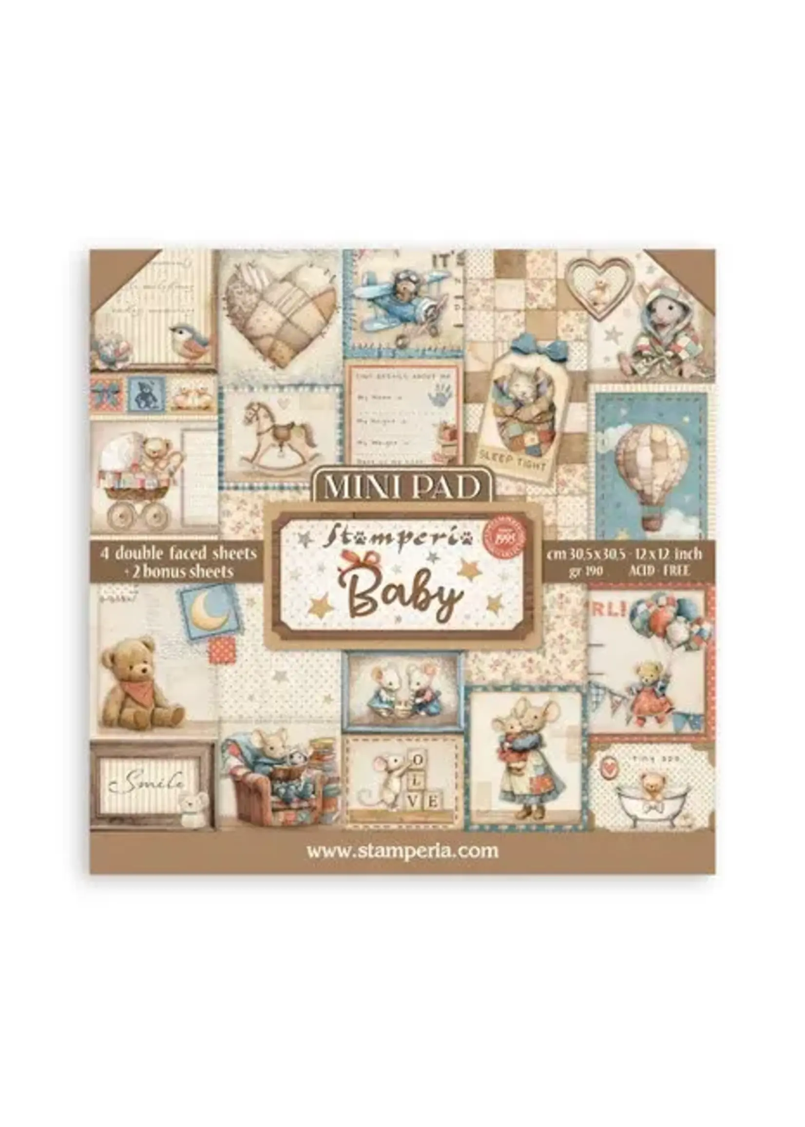 Baby 12x12 Inch Mini Pad (6pcs) (SBBM001)