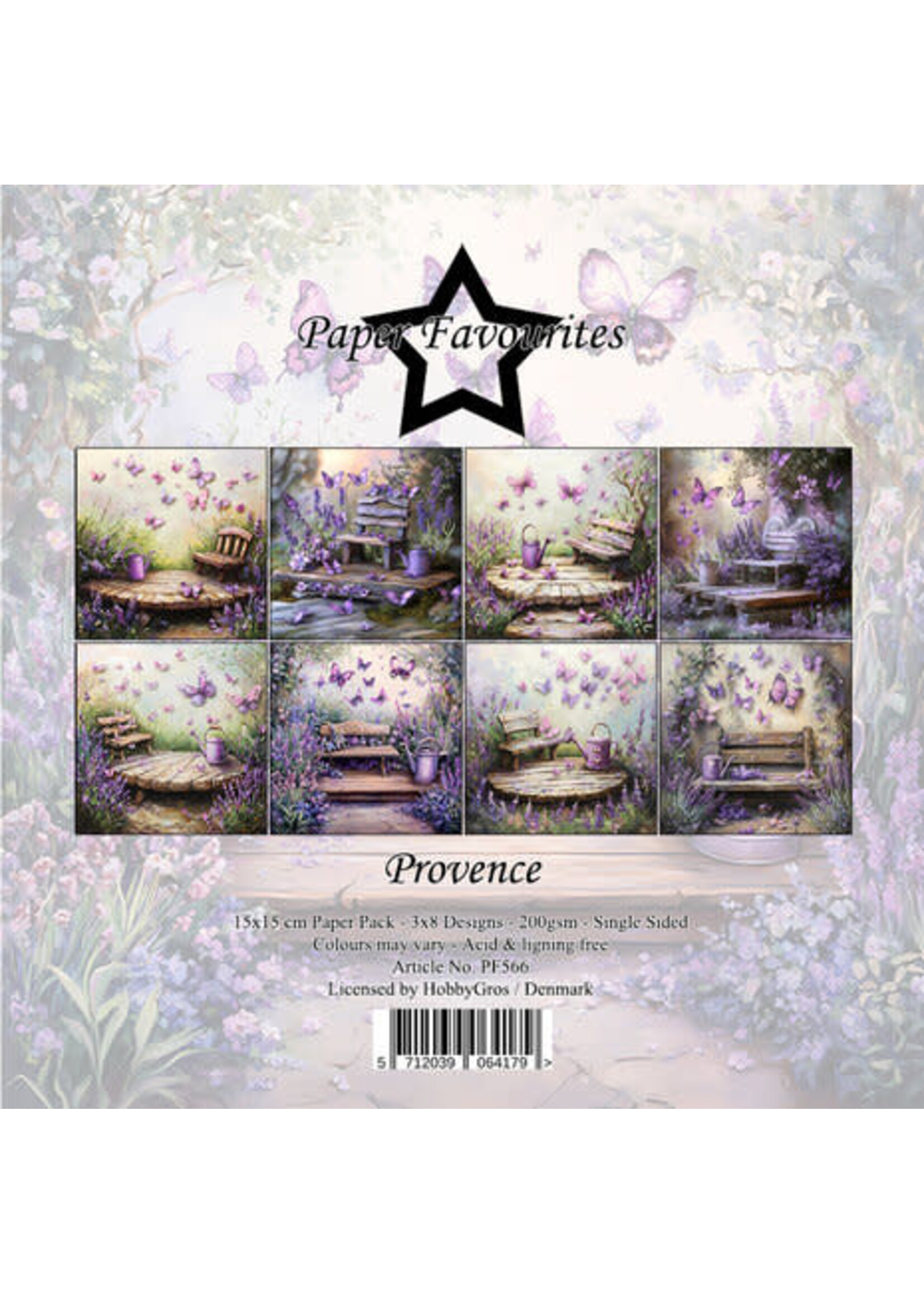 Provence 6x6 Inch Paper Pad (PF566)