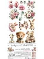 BABY GIRL UNIVERSE - EXTRAS set - FLOWERS