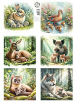 knipvel A4 Friends for Life - animals new life 2