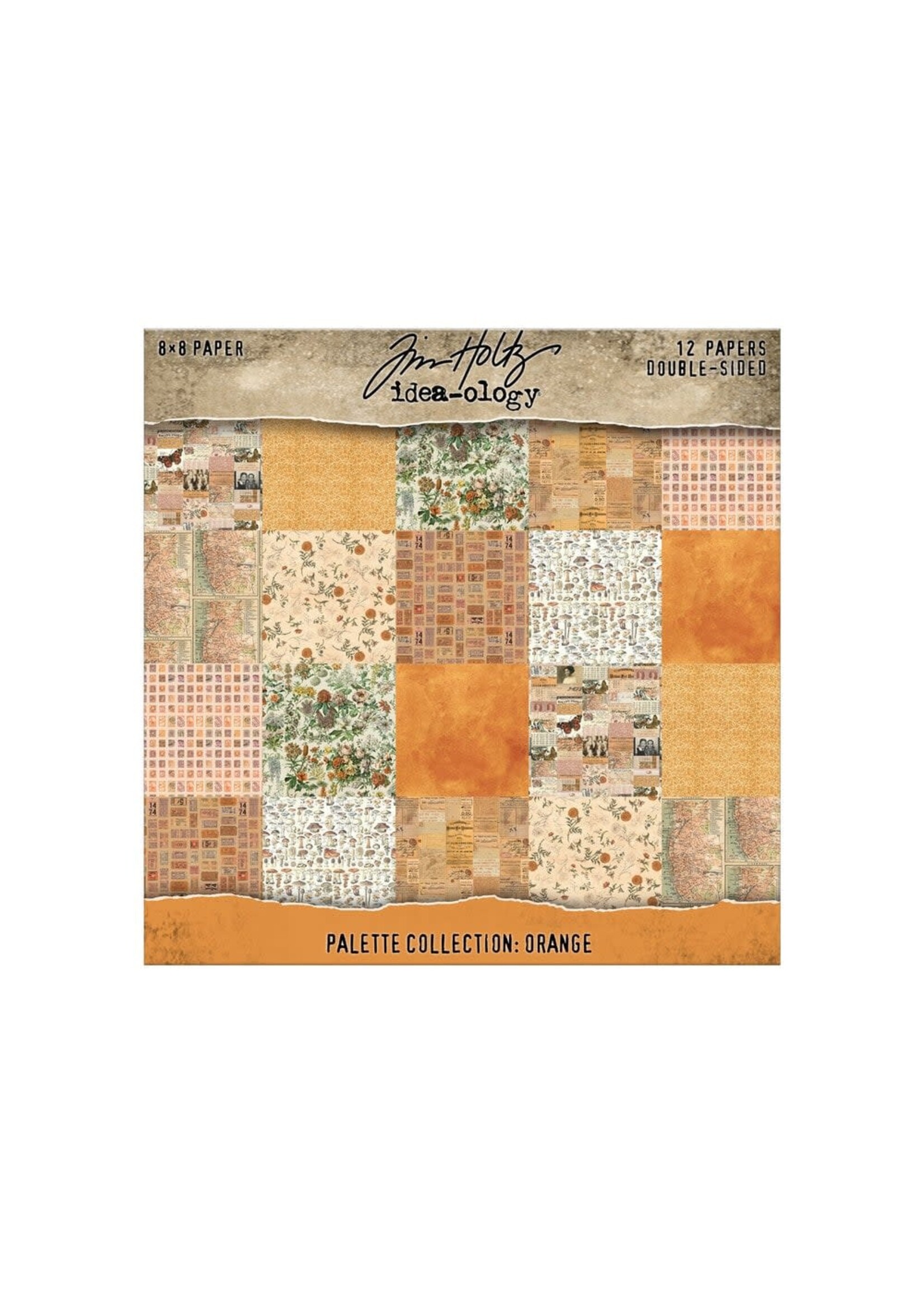 Palette Collectie 8x8 inch oranje (TH94471)