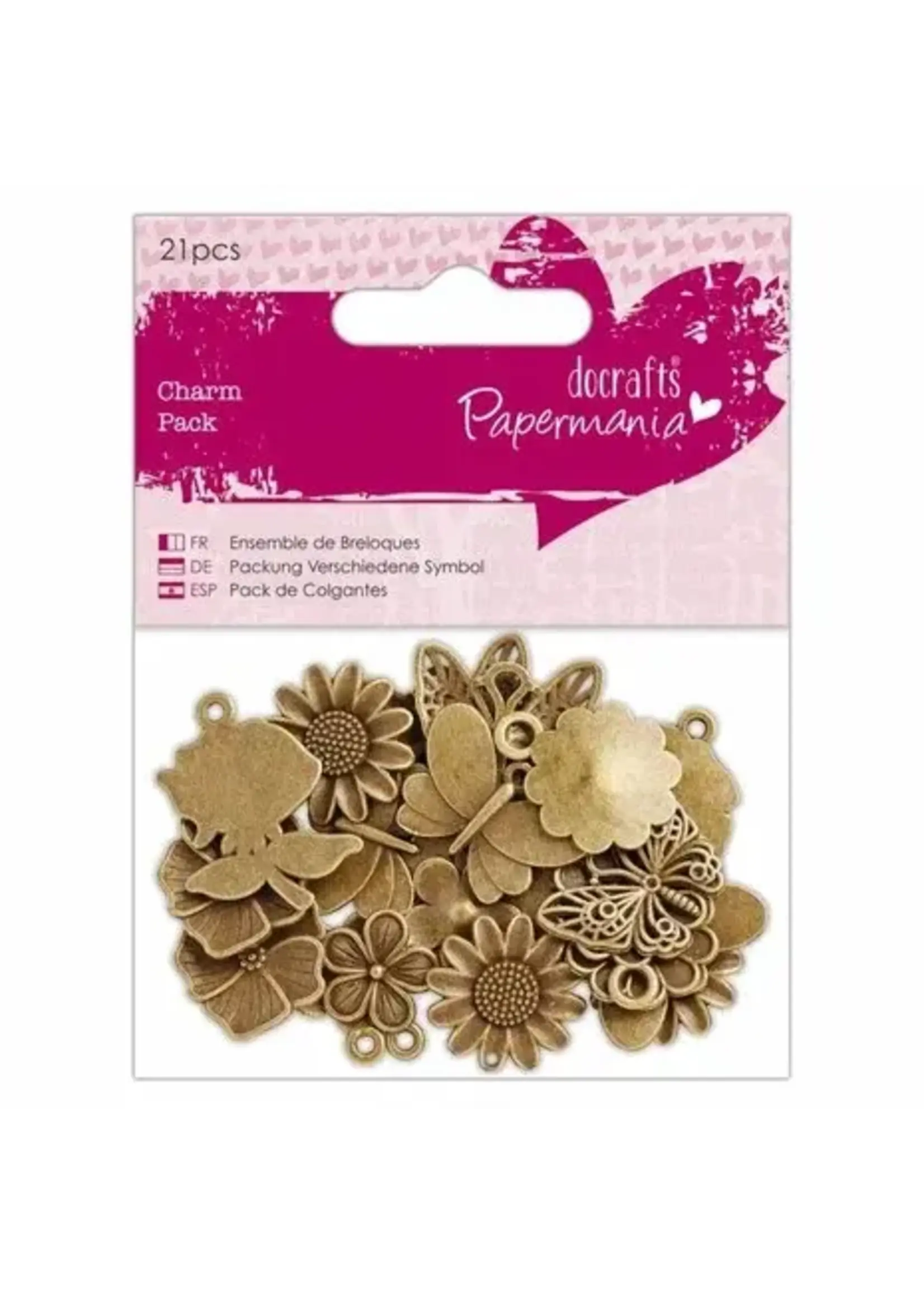 Charm Pack Flowers & Butterflies (21pcs) (PMA 356014)