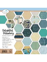 Delightful Discovery 12x12 Inch Patterned Cardstock (C041)