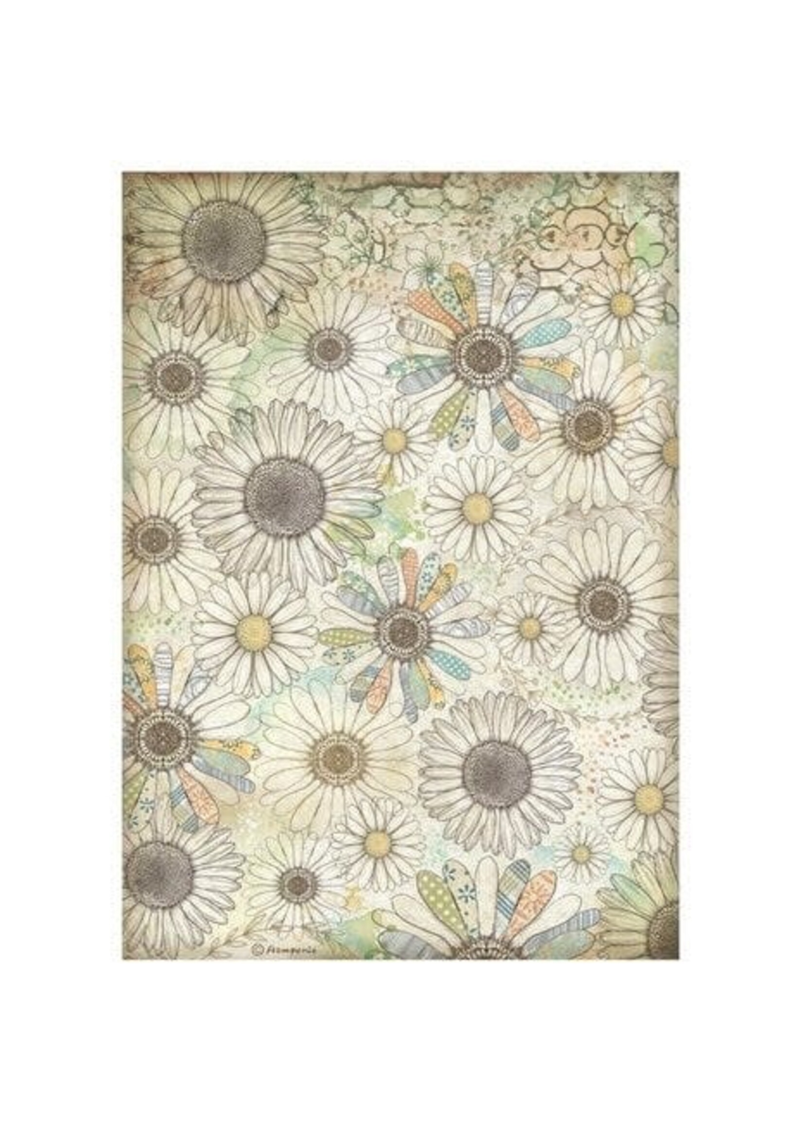 Daisy Art A4 Rice Paper Selection (6pcs) (DFSA4XDS)
