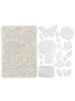 Daisy Art A5 Silicon Mould Daisy and Butterfly (KACMA603)