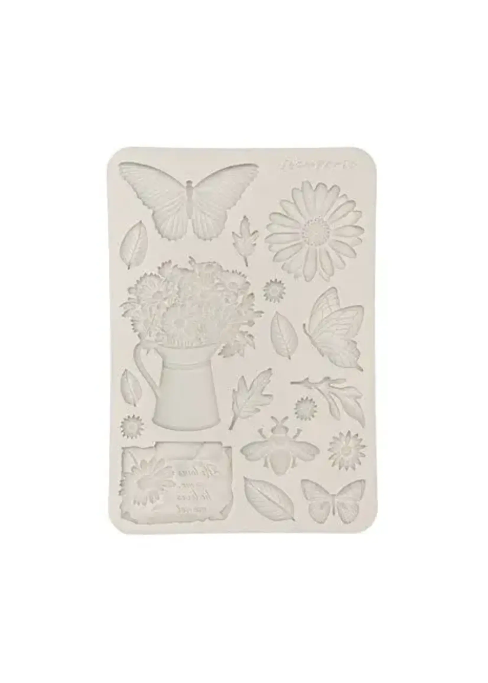 Daisy Art A5 Silicon Mould Daisy and Butterfly (KACMA603)