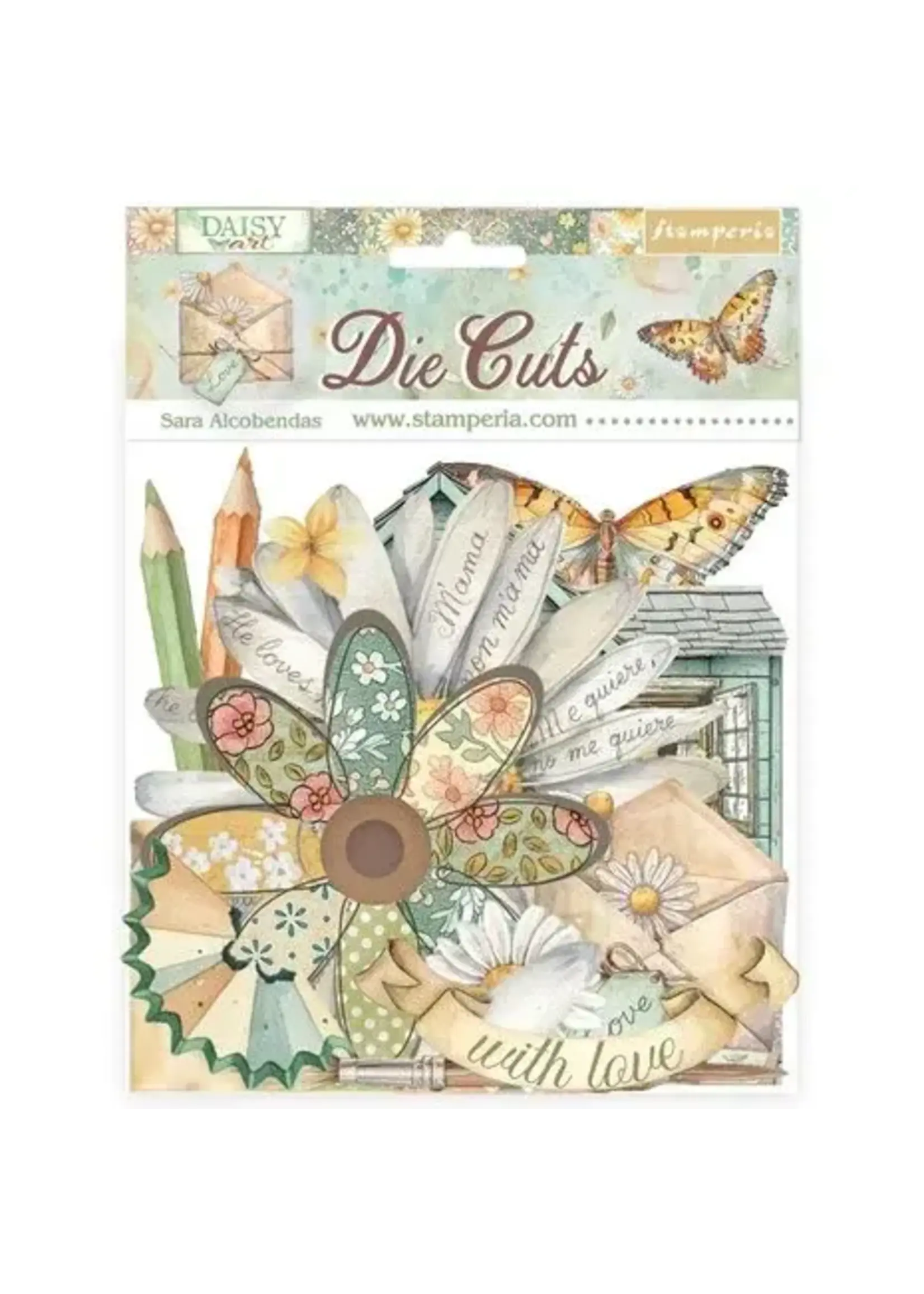 Daisy Art Die Cuts Assorted (40pcs) (DFLDC126)