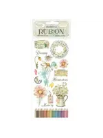 Daisy Art Rub-On 10,16x21,6cm Harmonious (DFLRB224)