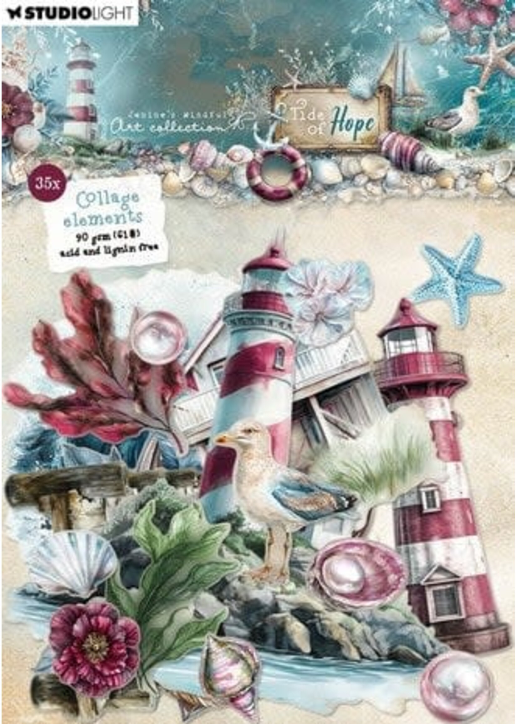 Tide of Hope Collage Elements (JMA-TH-PE53)