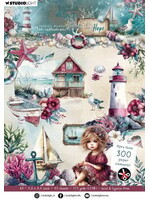 Tide of Hope Die-Cut Paper Christmas Blush (JMA-TH-DCPP433)