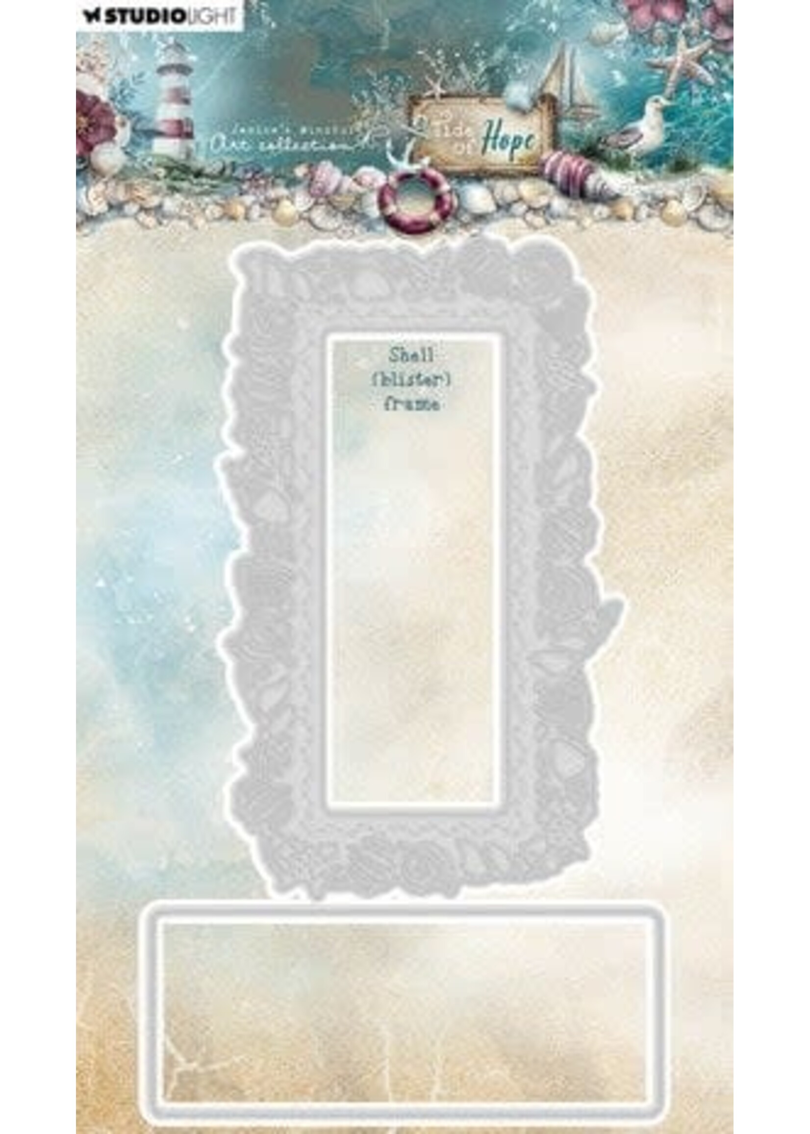 Tide of Hope Cutting Die Shell (blister) Frame (JMA-TH-CD1097)