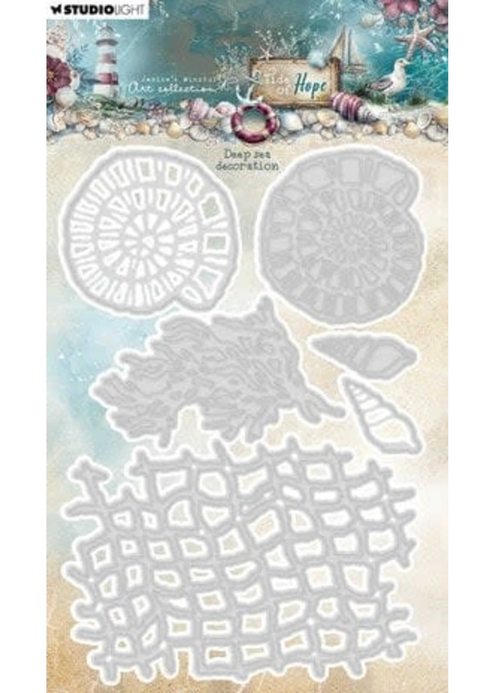 Tide of Hope Cutting Die Deep Sea Decoration (JMA-TH-CD1096)