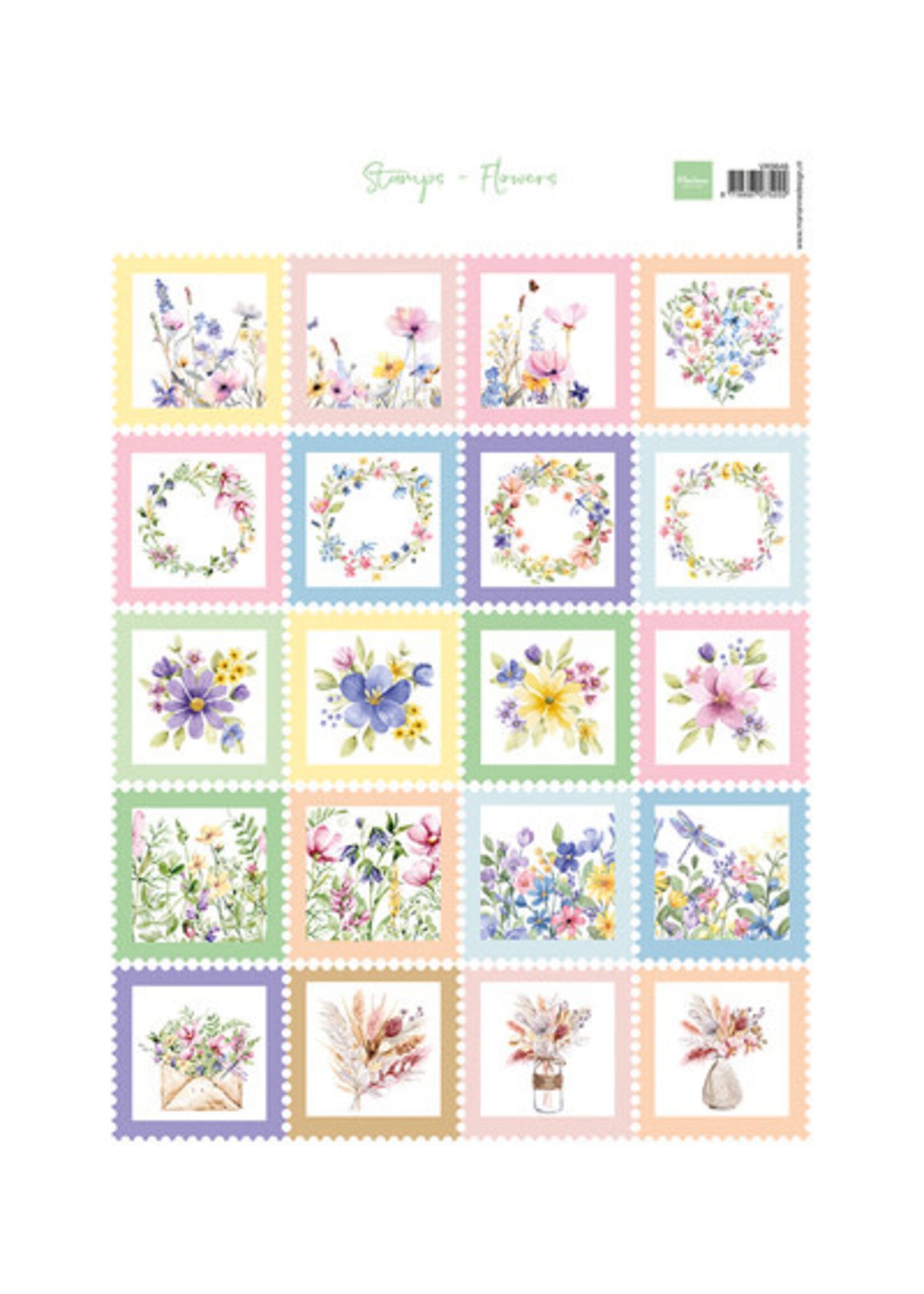 VK9646 - Stamps - Flowers