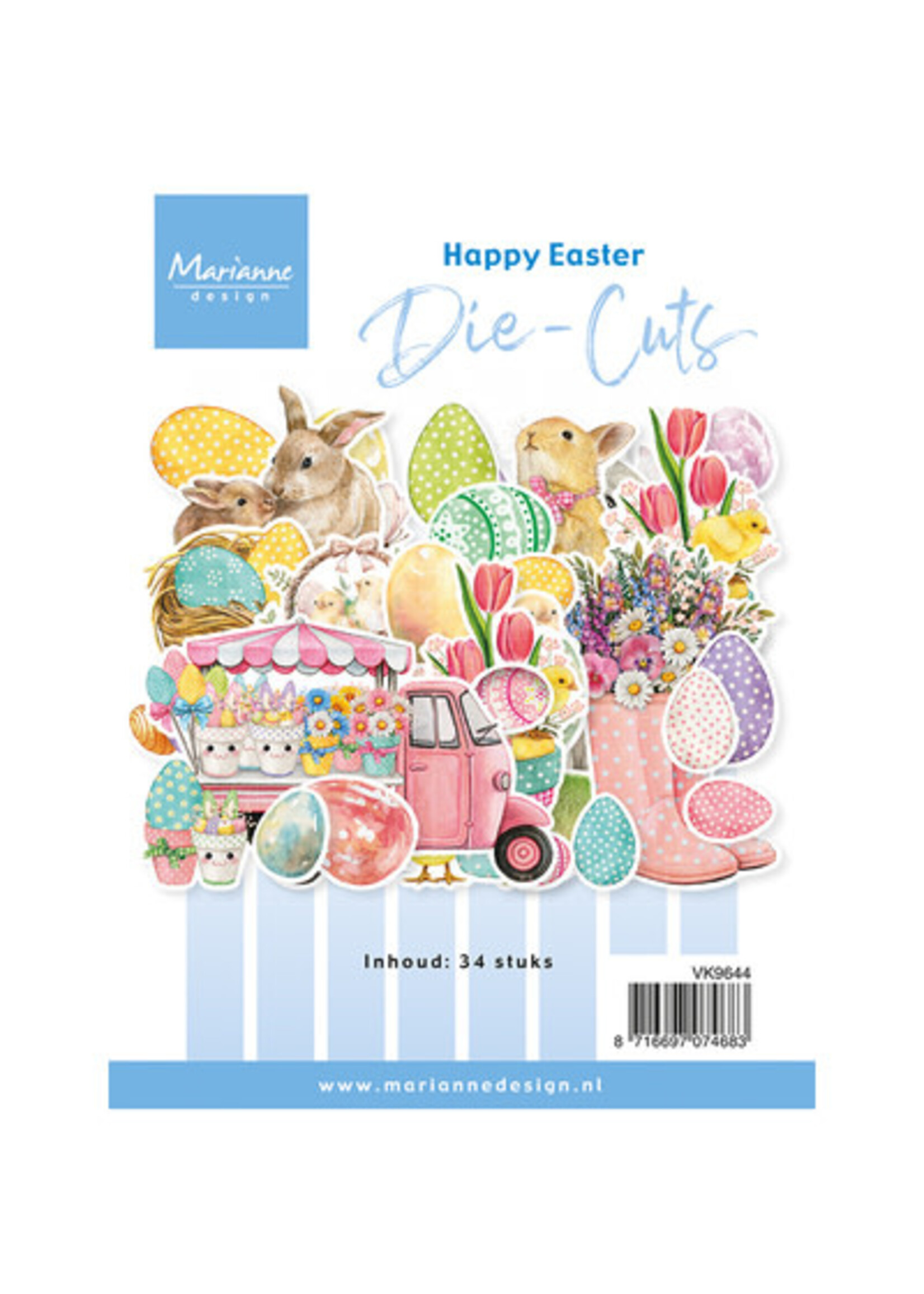 VK9644 - Die-cuts Happy Easter