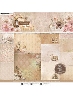 SL-TTT-DPP422 - 12 patterns Teddy's Tea Time nr. 422 20 x 20 cm