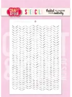 Chevron Pattern A6 Stencil (SC016)