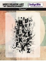 Cluster Solo Red Rubber Stamp (IND1471)