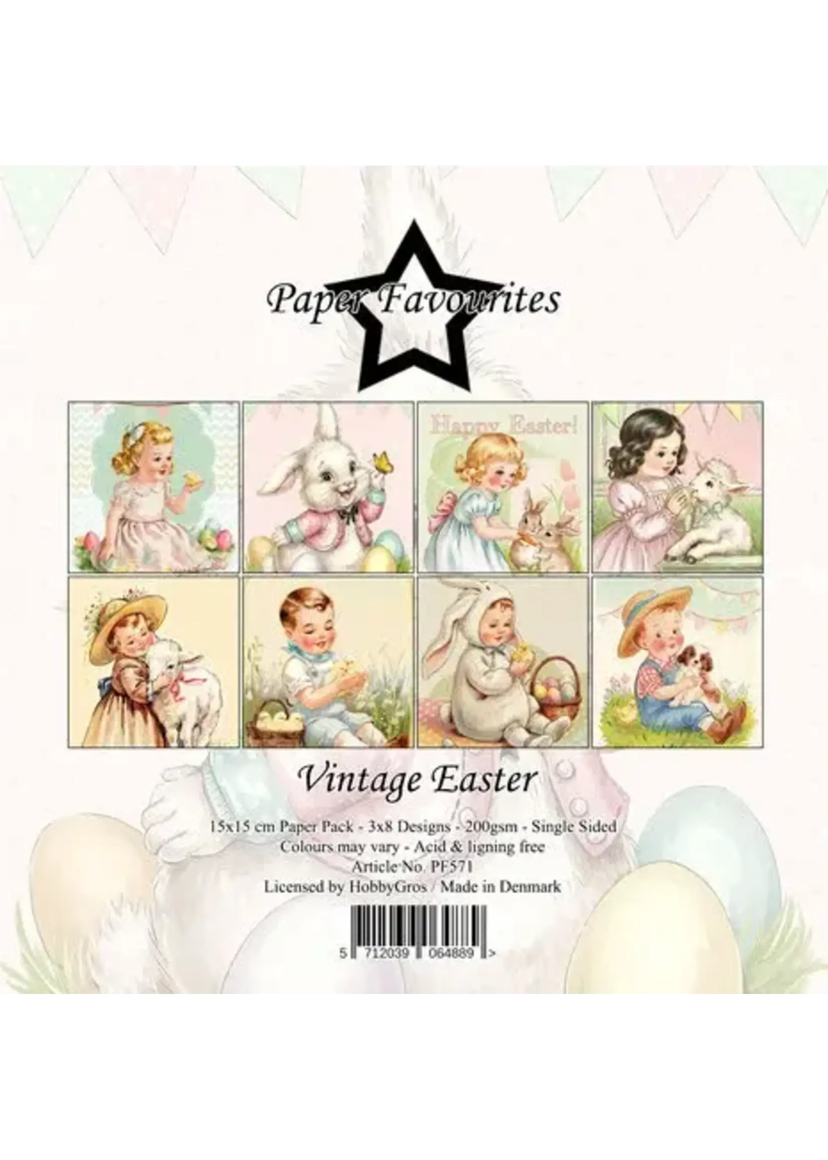 Vintage Easter 6x6 Inch Paper Pack (PF571)