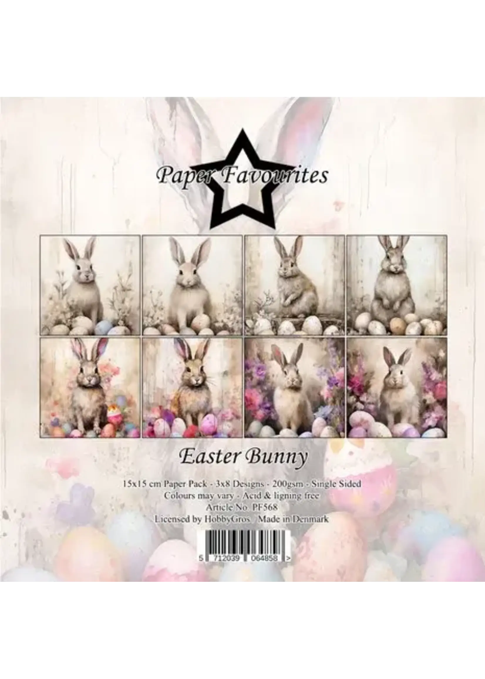 Easter Bunny 6x6 Inch Paper Pack (PF568)